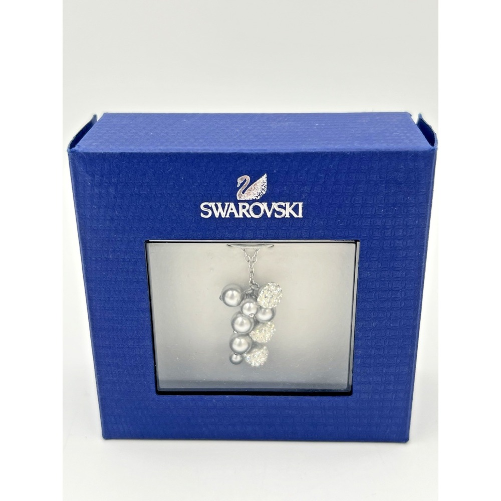Swarovski Rumor Necklace and Earrings Set dangle cluster balls 1145704/1145703 - Picture 3 of 13